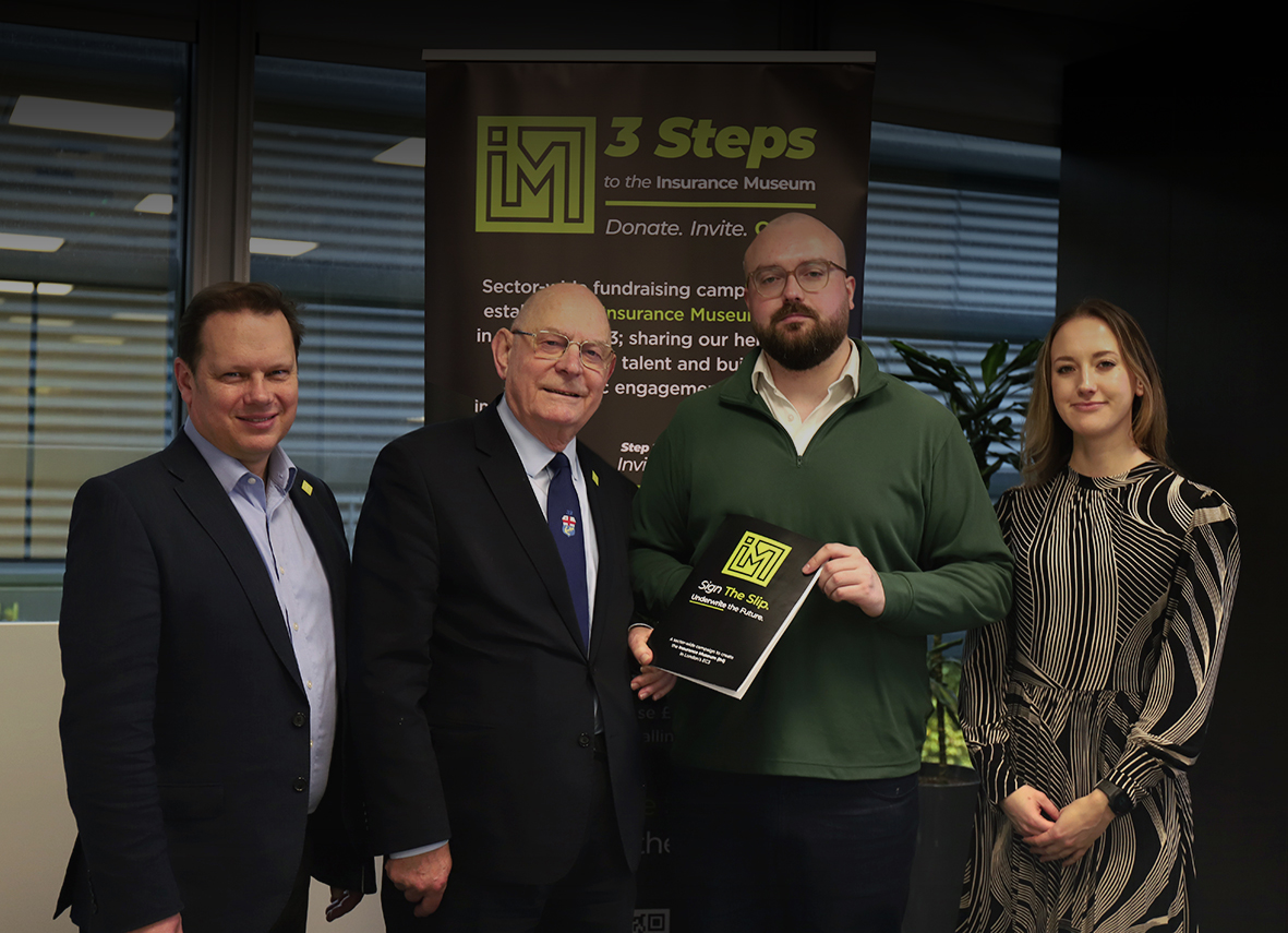 Aspect leads the way, supporting the Insurance Museum charity as the first IM Founder donor